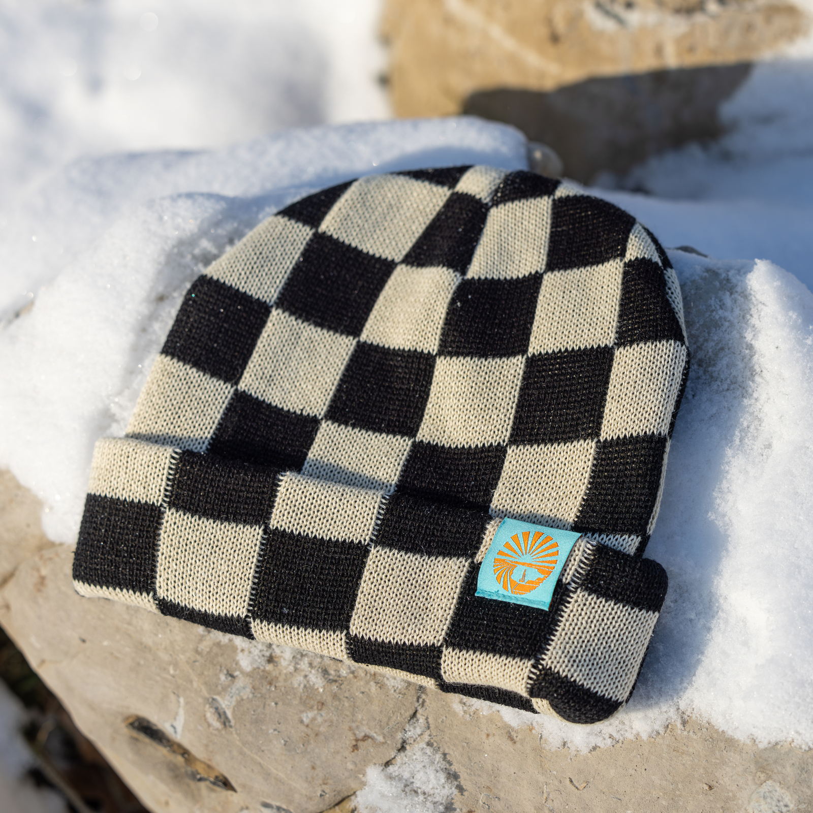 Checkered Hemp Winter Beanies – Tap Root Fields