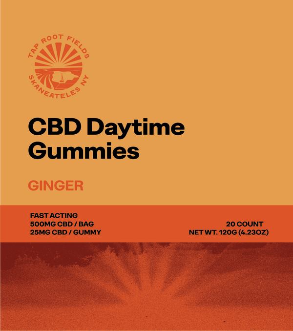 NEW CBD Daytime Gummies - Ginger