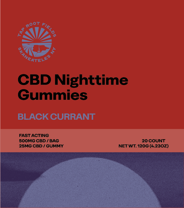NEW CBD Nighttime Gummies - Black Currant