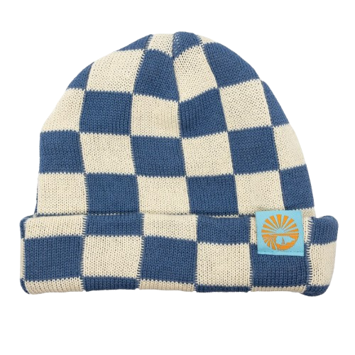 Checkered Hemp Winter Beanies