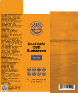 Reef Safe CBD Sunscreen