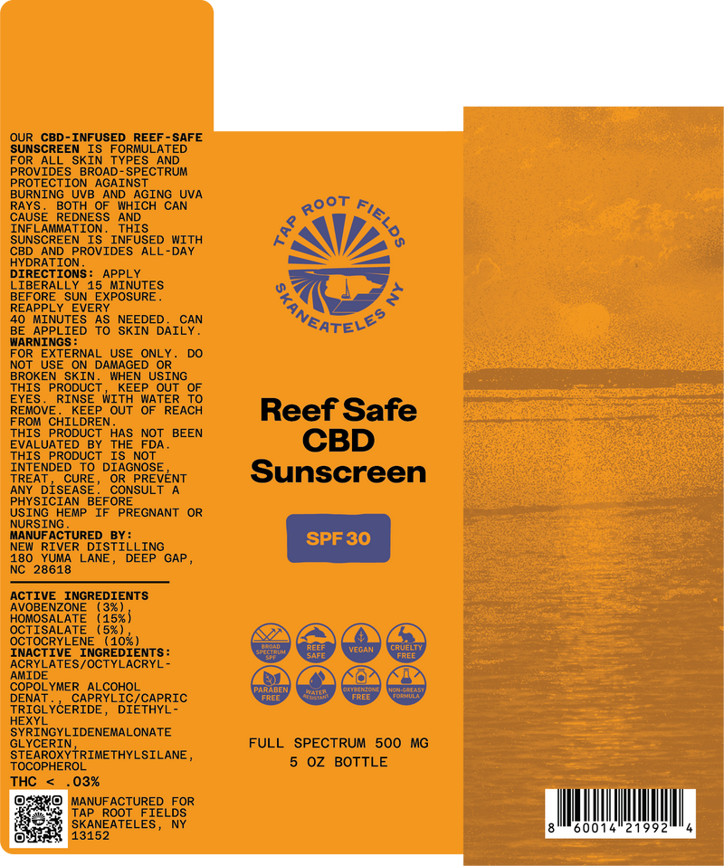 NEW Reef Safe CBD Sunscreen